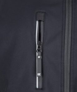 Softshell de hombre, negro, 2XL, de Kramp