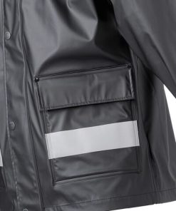Chubasquero negro talla 50 (M)