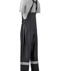 Mono de lluvia negro talla 68 (5XL) 75 Mono de lluvia negro talla 68 (5XL)
