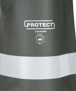 Peto impermeable, verde, M, Kramp Protect