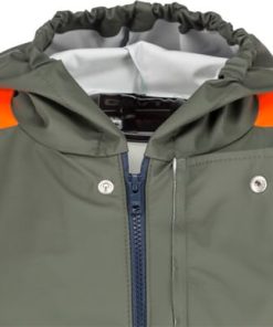Impermeable, verde-naranja, XS, de Kramp
