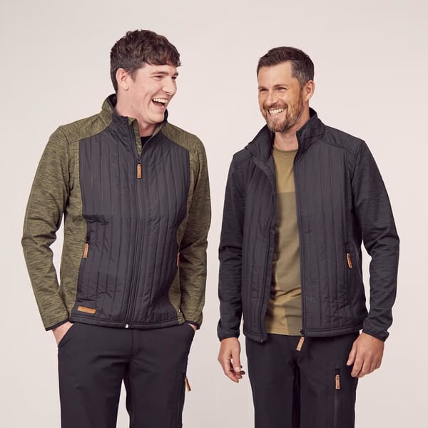 Chaqueta polar / híbrido de hombre, color carbón, 3XL 19 Chaqueta polar / híbrido de hombre, color carbón, 3XL - Imagen 19