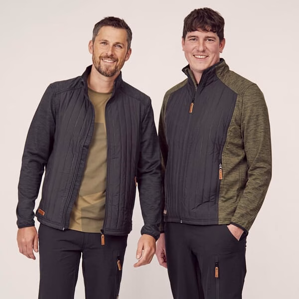 Chaqueta polar / híbrido de hombre, color carbón, 3XL 20 Chaqueta polar / híbrido de hombre, color carbón, 3XL - Imagen 20