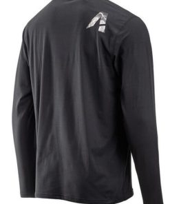 Camiseta de hombre de manga larga, color negro, L - Imagen 17