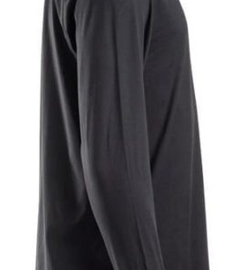 Camiseta de hombre de manga larga, color negro, L - Imagen 19