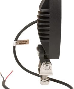 Luz de trabajo LED, 15 W, 1900 lm, oval, 10-30 V, 120 x 38 x 80 mm, proyector, 10 LED, Kramp