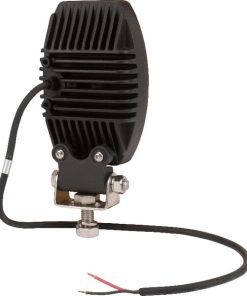 Luz de trabajo LED, 15 W, 1900 lm, oval, 10-30 V, 120 x 38 x 80 mm, proyector, 10 LED, Kramp