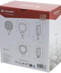 Luz de trabajo LED, 54 W, 7200 lm