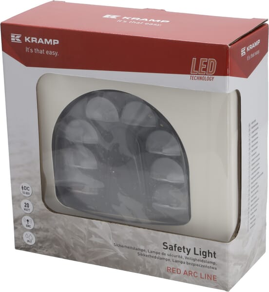Luz de seguridad 20 W, RED ARC LINE 20 Luz de seguridad 20 W, RED ARC LINE - Imagen 20
