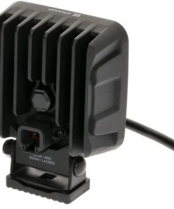 Faro de trabajo LED, 90 W, 6800 lm, cuadrado, 12/24 V, blanco, 108 x 120,7 x 52,7 mm enchufe Deutsch, luz de proyección, 18 LEDs
