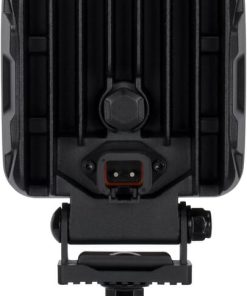 Faro de trabajo LED, 90 W, 6800 lm, cuadrado, 12/24 V, blanco, 108 x 120,7 x 52,7 mm enchufe Deutsch, luz de proyección, 18 LEDs