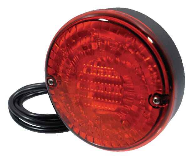 Luz antiniebla LED, redonda, 12/24 V, roja, atornillable, Ø 140mm 6 Luz antiniebla LED, redonda, 12/24 V, roja, atornillable, Ø 140mm - Imagen 6