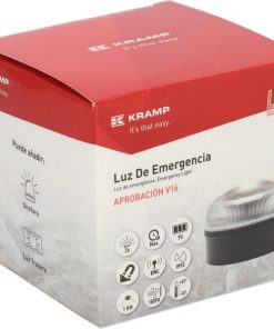 Faro de emergencia destellante/rotativo V16 - 9 V, ámbar/blanco 15 Faro de emergencia destellante/rotativo V16 - 9 V, ámbar/blanco