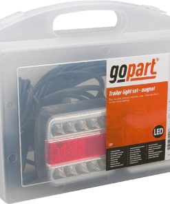 Juego de luces LED 12 V magnéticas 7,5 m de cable