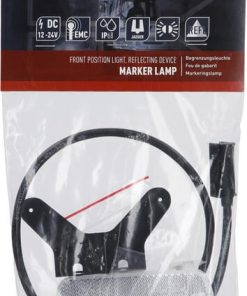 Luz de galibó LED, rectangular, 12-24 V, 105,4 x 45 x 11,8 mm, Jaeger, Kramp 15 Luz de galibó LED, rectangular, 12-24 V, 105,4 x 45 x 11,8 mm, Jaeger, Kramp
