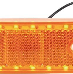 Luz de galibó LED, rectangular, 12-24 V, 114 x 40 x 25 mm, Kramp