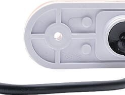Luz de galibó LED, rectangular, 12-24 V, 114 x 40 x 25 mm, Kramp