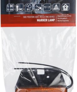 Luz de galibó LED, rectangular, 12-24 V, 111 x 50,5 x 23 mm, Kramp