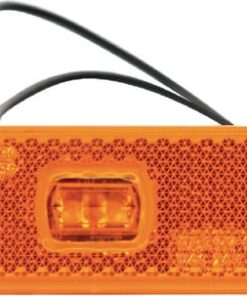 Luz de galibó LED, rectangular, 12-24 V, 98 x 31,5 x 25 mm, Kramp
