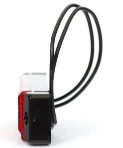 Luz de galibó LED, rectangular, 12-24 V, 130 x 32 x 20 mm, Kramp