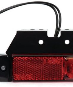 Luz de galibó LED, rectangular, 12-24 V, 130 x 57 x 43 mm, Kramp