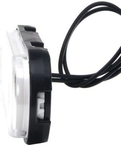 Luz marcadora LED, rectangular, 12 - 24 V, 124 x 49 x 20 mm, Kramp