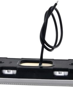Luz marcadora LED, rectangular, 12 - 24 V, 124 x 49 x 20 mm, Kramp