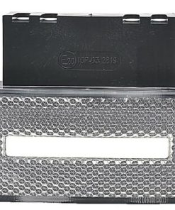 Luz marcadora LED, rectangular, 12 - 24 V, 115,3 x 41,3 x 20 mm, Kramp