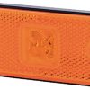 Luz de galibó LED, 0,4 / 0,7 W, rectangular, 12 / 24 V, naranja, 112 x 45 x 11 mm, 3 LED, gopart