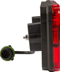 Luz trasera multifunción LED, rectangular, dcha., 12-24 V, 242 x 134 x 36,5 mm, 7 pines, Kramp 26 Luz trasera multifunción LED, rectangular, dcha., 12-24 V, 242 x 134 x 36,5 mm, 7 pines, Kramp