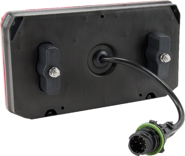 Luz trasera multifunción LED, rectangular, dcha., 12-24 V, 242 x 134 x 36,5 mm, 7 pines, Kramp 13 Luz trasera multifunción LED, rectangular, dcha., 12-24 V, 242 x 134 x 36,5 mm, 7 pines - Imagen 13