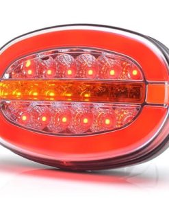 Luz trasera rectangular multifuncional dinámica LED 12-24V KRAMP 36 Luz trasera rectangular multifuncional dinámica LED 12-24V KRAMP