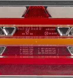 Luz trasera rectangular multifuncional lado dcho. LED 12-24V KRAMP