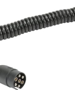 Cable en espiral 12 V / 7pin 3,5 m