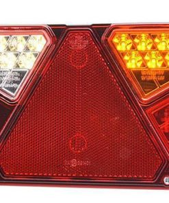 Luz trasera multifunción LED, rectangular, dcha., 12-24 V, 242 x 134 x 36,5 mm, Kramp 27 Luz trasera multifunción LED, rectangular, dcha., 12-24 V, 242 x 134 x 36,5 mm, Kramp