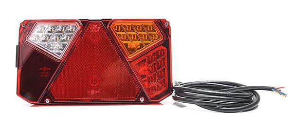 Luz trasera multifunción LED, rectangular, dcha., 12-24 V, 242 x 134 x 36,5 mm, Kramp 14 Luz trasera multifunción LED, rectangular, dcha., 12-24 V, 242 x 134 x 36,5 mm, Kramp - Imagen 14