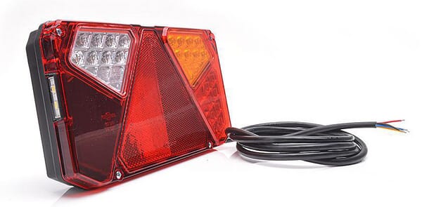Luz trasera multifunción LED, rectangular, dcha., 12-24 V, 242 x 134 x 36,5 mm, Kramp 15 Luz trasera multifunción LED, rectangular, dcha., 12-24 V, 242 x 134 x 36,5 mm, Kramp - Imagen 15