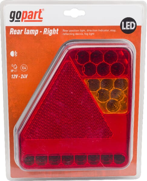 Luz trasera LED, UK-version 2 Luz trasera LED, UK-version - Imagen 2