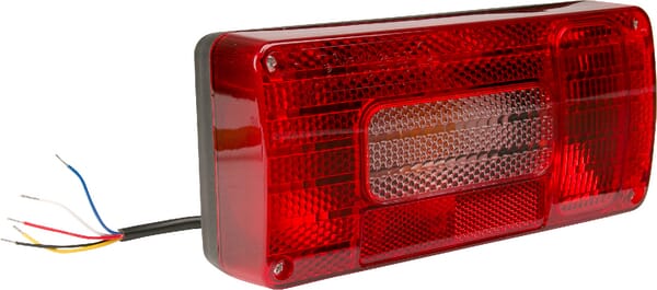 Luz trasera, IZQ rectangular, 12/24V, 180x100x80mm, gopart 7 Luz trasera, IZQ rectangular, 12/24V, 180x100x80mm, gopart - Imagen 7