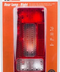 Luz trasera, RH rectangular, 12/24V, 180x100x80mm 6 Luz trasera, RH rectangular, 12/24V, 180x100x80mm