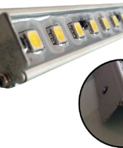 Lámpara interior LED, 7,5 W, 660 lm, rectangular, 12 V, 500 x 24 mm, Kramp