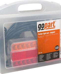 Set de luces LED magnéticas 12m cable