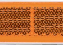Reflector, naranja, rectangular