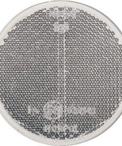 Reflector, blanco, redondo