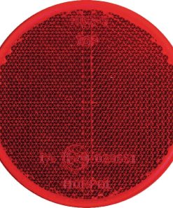 Reflector, rojo, redondo