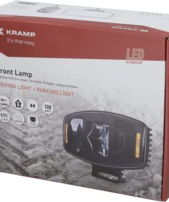 Faro LED, 100 W, rectangular, 9-36 V, 247x176x92 mm Kramp