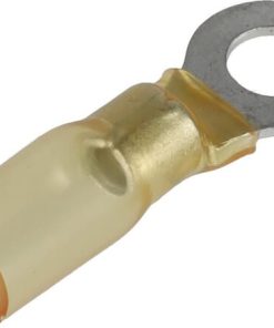 Conector de ojal termorretráctil, amarillo, 4,0-6,0mm², Ø6,5mm