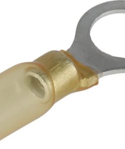 Conector de ojal termorretráctil, amarillo, 4,0-6,0mm², Ø10,5mm