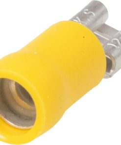 Terminal hembra, amarillo, 4-6mm² 6.3x0.8mm (50 uds.)
