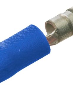 Conector bala macho, azul, 1,5-2,5mm² Ø5mm (100x)